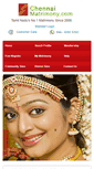 Mobile Screenshot of chennaimatrimony.com